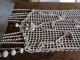 Delcampe - Grand Chemin De Table Blanc  Crochet D'art Fait Main 1940-1950 - Autres & Non Classés