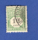 VARIÉTÉS 1907 N° 2 TIMBRES TAXE   OBLITÉRÉ  DOS CHARNIÈRE - Strafport