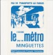 CARTE PETITION REVENDICATIVE DU PARTI COMMUNISTE -VENISSIEUX -LE METRO JUSQU´AU MINGUETTES -1978 - Politieke Partijen & Verkiezingen