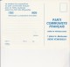 CARTE PETITION REVENDICATIVE DU PARTI COMMUNISTE -VENISSIEUX -LE METRO JUSQU´AU MINGUETTES -1978 - Politieke Partijen & Verkiezingen
