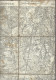 Carte Militaire Toilée De Bourg-Léopold  Manoeuvres De 1884 42cm X 56 Cm. RR - Cartes Topographiques
