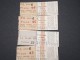 FRANCE - Lot De 5 Tickets SNCF Anciens - 3è Classe - A Voir - P16740 - Europa