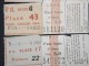 FRANCE - Lot De 5 Tickets SNCF Anciens - 3è Classe - A Voir - P16740 - Europa