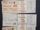 FRANCE - Lot De 5 Tickets SNCF Anciens - 3è Classe - A Voir - P16740 - Europe