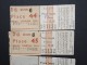 FRANCE - Lot De 5 Tickets SNCF Anciens - 3è Classe - A Voir - P16740 - Europe