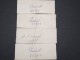 FRANCE - Lot De 5 Tickets SNCF Anciens - 3è Classe - A Voir - P16740 - Europa