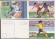 TMA-44 CUBA 1981 TARJETA MAXIMA. FUTBOL SOCCER WORD CHAMPIONSHIP SET. - Maximum Cards