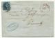 7 Op Brief - Anvers 5 DEC 1857 Naar Perulwez - 4 Boorden - Postmarks - Lines: Distributions
