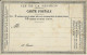 REUNION - RARE CARTE PRECURSEUR ENTIER REF SINAIS : N°32 - NEUVE - Lettres & Documents