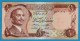 JORDAN  ½ Dinar ND (1975-1992)    P# 17b  King Hussein II - Jordan