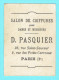 Carte Parfumée - Parfum ARYS 3 Rue De La Paix Paris - Un Jour Viendra Salon De Coiffures PASQUIER 2 Scans Recto/verso - Vintage (until 1960)