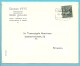 768 Op Brief Met Spoorwegstempel PETEGEM - 1948 Export