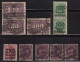 Perfins, Lochung, Perforés Und Anderen 1923 Ungefähr - Usati