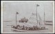 "Southend Holiday Sailing Boat"  Posted 1908.  'Grapevine' Cigarette Advert On The Sail. - Sailing Vessels