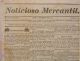 BP272 CUBA SPAIN NEWSPAPER ESPAÑA 1830 NOTICIOSO MERCANTIL 15.03.1830 37X25cm - [1] Until 1980