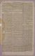 BP272 CUBA SPAIN NEWSPAPER ESPAÑA 1830 NOTICIOSO MERCANTIL 15.03.1830 37X25cm - [1] Fino Al 1980