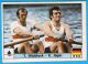 PANINI OLYMPIC GAMES MONTREAL 76 - 158 T. HITZBLECK & K. JAGER Germany Rowing Aviron Ruder Rudersport * Yugoslav Edition - Remo