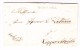 Heimat TG BISCHOFSZELL Stabstempel Brief 1833 Nach Lipperschwilen - ...-1845 Préphilatélie