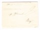 Heimat TG HEFFENHAUSEN Langstempel Brief 1851 Nach Berg Transit St. Weinfelden 12.11 - 1843-1852 Federal & Cantonal Stamps