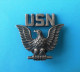 US NAVY JRM - OFFICIERS CAP HAT BADGE * USN Eagle Wings Insignia * Marine Kriegsmarine Marina Militare - Navy