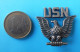 US NAVY JRM - OFFICIERS CAP HAT BADGE * USN Eagle Wings Insignia * Marine Kriegsmarine Marina Militare - Navy