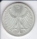 MONEDA DE PLATA DE ALEMANIA DE 5 MARK DEL AÑO 1966 LETRA D   (COIN) SILVER,ARGENT. - 5 Marcos