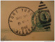 Fort Yukon 1947 ALASKA Land MIDNIGHT Sun North Pole Arctic Circle Arctique Postal Stationery USA Polar - Storia Postale