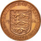 Monnaie, Jersey, Elizabeth II, 1/12 Shilling, 1964, TTB+, Bronze, KM:21 - Jersey