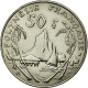 Monnaie, French Polynesia, 50 Francs, 1975, Paris, SUP, Nickel, KM:13 - Polynésie Française