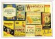 CORN FLAKES, WHEATFLAKES, RICE KRISPIES, OATS - ´Carton Through The Ages´ - England - Reclame