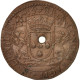 Pays-Bas, Jeton, Spanish Netherlands, Charles II, Bruxelles, 1681, TTB+, Cuivre - Other & Unclassified