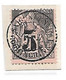 COCHINCHINE N° 4 OBL CACHET LUXE SUR FRAGMENT - Used Stamps