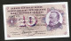 [CC] SVIZZERA / SUISSE / SWITZERLAND - NATIONAL BANK - 10 FRANCS / FRANKEN (1970) G. KELLER - Suiza