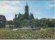 NL.- Venlo. Rozarium, Achtergrond Martinuskerk. Rosarium. Kerk. 2 Scans. - Venlo