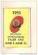 9 Different Dentelures Canadian International Trade Fair 1953 4 Cornes Shett +4 Lateral +1 Normal Vignette Poster Stamp - Vignette Locali E Private