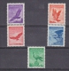 Liechtenstein 1934/1936 Airmail 5v * Mh (=mint, Hinged) (27508) - Air Post