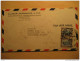 Guayaquil 1945 To Barcelona Spain 1946 2 Stamps Air Mail Cancel Cover Ecuador - Ecuador