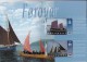 Faroe Islands, FAR-FO-03, OD-011 And 012, 2 Mint Cards In Folder, Faroese Fishing Boats, 2 Scans. - Féroé (Iles)