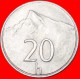 * MOUNTAIN: SLOVAKIA &#9733; 20 HALIERS 1993! MINT LUSTER! LOW START&#9733;NO RESERVE! - Slowakei