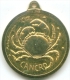 ZODIAC CRAB CANCER CANCRO LOGO VERY NICE VINTAGE TOKEN,JETON,GETTONE - Non Classés