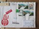 2001+ China - Genuinely Postally-Used - "Dams" & "Waterfalls" Stamps From M/s, On Pre-stamped Envelope - Usados