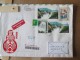 2001+ China - Genuinely Postally-Used - "Dams" & "Waterfalls" Stamps From M/s, On Pre-stamped Envelope - Usati