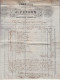 Lettre Envoyée En 1870 à M. Charroud, Limonadier, à Chatonnay - Châtonnay