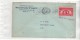 USA ETATS UNIS - NEW YORK WESTCHESTER - 1926 - GRIFFE HELD FOR POSTAGE - ENTETE SQUARE LUMBER - N° 268 SUR ENVELOPPE - Postal History