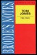 BRODIE'sNOTES ON "  Tom JONES ", By  Fielding - Notes By Graham HANDLEY (2 Scans). - Andere & Zonder Classificatie