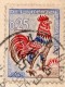 YT 1331 Coq Decaris - Variété Jaune UV - Sur CP Lourdes - 1965 - Loyeau De Chitenay - CAD Landiras Gros "15" TTB - Varieteiten: 1960-69 Brieven & Documenten