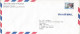 Timbre Rickenbacher Perforé UK Université Of Kansas Lettre Pour France Pas De Cachet Postal Annulation Barres Indexation - Zähnungen (Perfins)