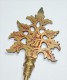 Vintage Perfume Stopper Filigree Brass Tree Of Life Design 8,5 Cm Tall - Toebehoren
