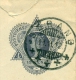 Nederlands Indië - 1912 - Kortebalk Stempel SERANG Op Voorgedrukte Envelop Naar Weltevreden - Nederlands-Indië