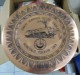 AC- UNION OF TURKISH STATE RAILWAYS WORKERS - THANK YOU FOR YOUR SERVICES COPPER PLATE - Eisenbahnverkehr